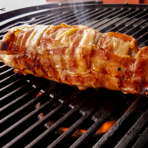 Om Grillad baconlindad ostfylld fläskfilé från Nygrillat.nu Om Grillad baconlindad ostfylld fläskfilé från Nygrillat.nu